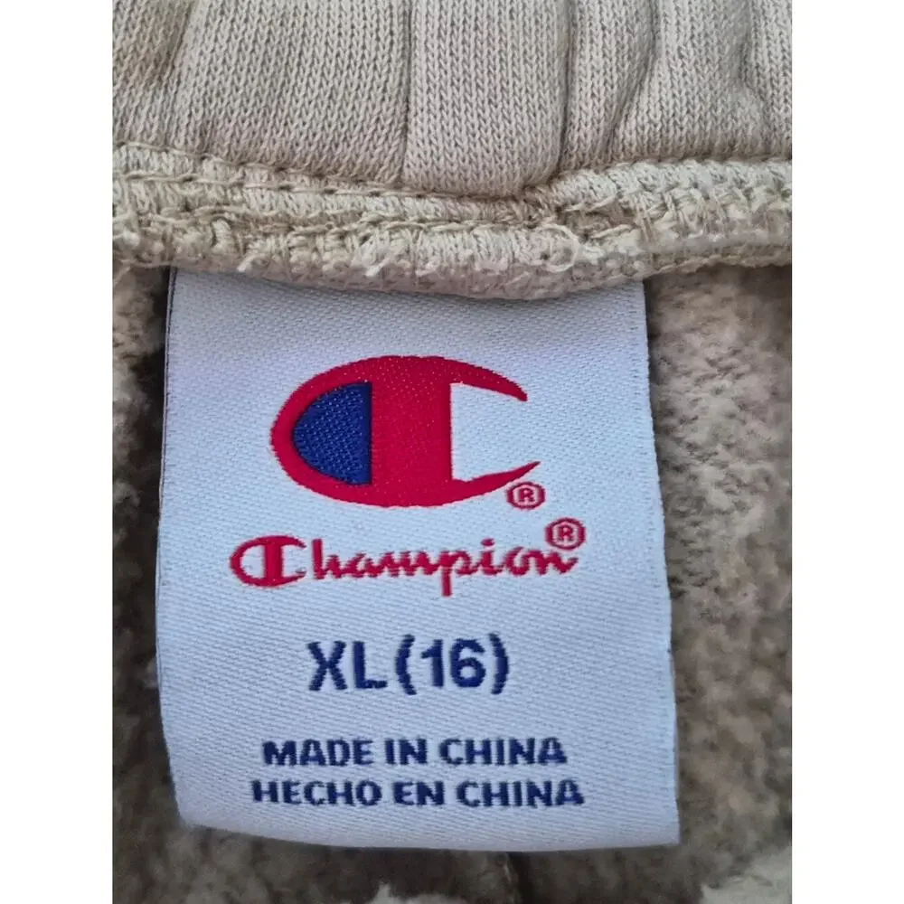 Bundle Of 2 Champion Women Teens Blush Pink Terry Athletic Shorts  XL/16